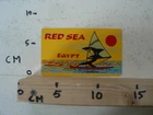 STICKER,DECAL RED SEA EGYPT SHARK WINDSURFING YELLOW A