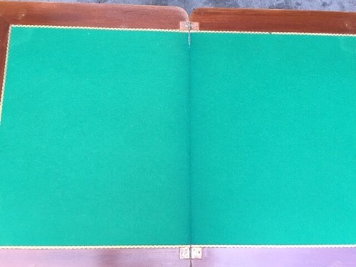 Elegante Tavolino da Gioco in Stile Luigi XV - Restaurato (in corso d'opera) - Foto 9 di 11