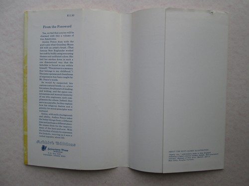 INTER-WOVEN THREADS by Anson Pence 1983 HCDJ Interwoven POETRY AND PROSE 1st Ed. - Picture 4 of 9