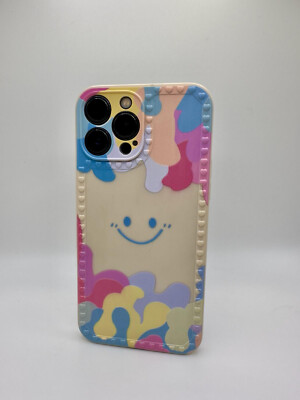 Apple iphone case 13 PRO MAX case  NEW Nice color SLIM MULTICOLOR COVER SILICONE