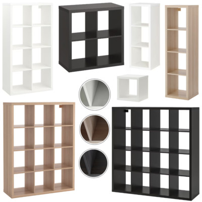 IKEA Regal Kallax Wandregal Bücherregal Raumteiler Aufbewahrung Regalsystem mix