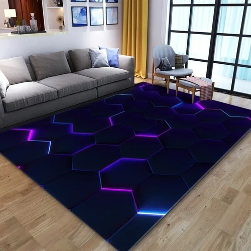 Tappetino soggiorno effetto 3d casa illusione ottica design tappeto camera da letto - Foto 16 di 19