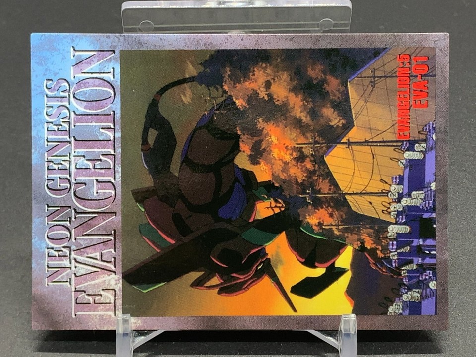 Eva-01 5 Neon Genesis Evangelion Card Carddass Sega Bandai 1997 ...