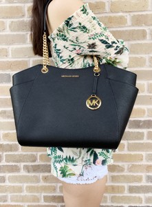 michael kors saffiano jet set tote