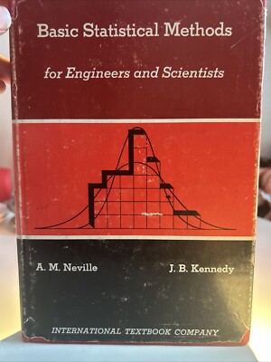 Basic Statistical Methods for Engineer & Scientists Neville, 1968