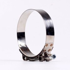 Stainless Steel 3.5 T-bolt Turbo Silicone Hose Clamp Intake Intercooler