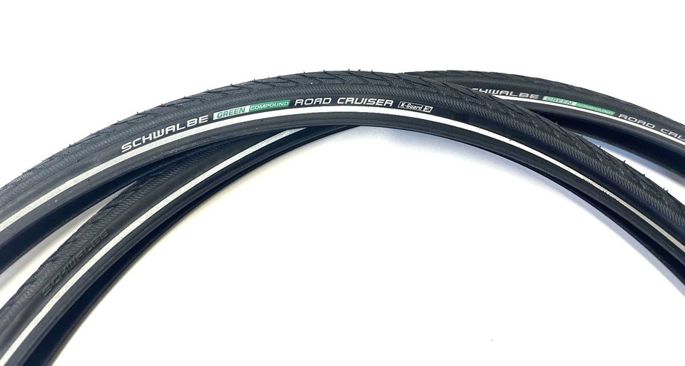 Pacchetto Da 2 Copertoni Schwalbe Road Cruiser Active Twin K-Guard 700x35c, Neri, Con Filo Rigido - Foto 3