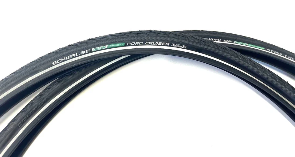 Lot of 2 SCHWALBE Road Cruiser Active Twin K-Guard 3 700 x 40c Green Compound - Image 2 of 4