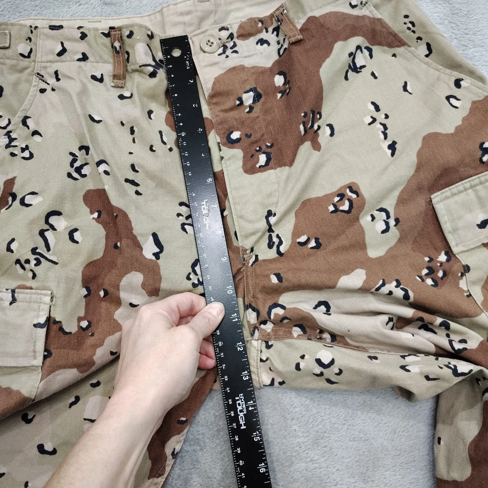 Pantalones militares vintage de Estados Unidos para hombre camuflaje con chispas de chocolate 3 colores tormenta del desierto Foto 4 de 4