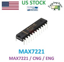 5PCS MAX7221CNG MAX7221ENG MAX7221 8-Digit LED Display Driver IC DIP-24