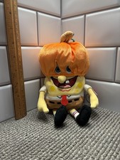 Ty Beanie Halloween SpongeBob PumpkinMask Nickelodeon Plush