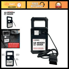Automotive Memory Saver With Built-in Charger - Essential Car Battery Backup Too