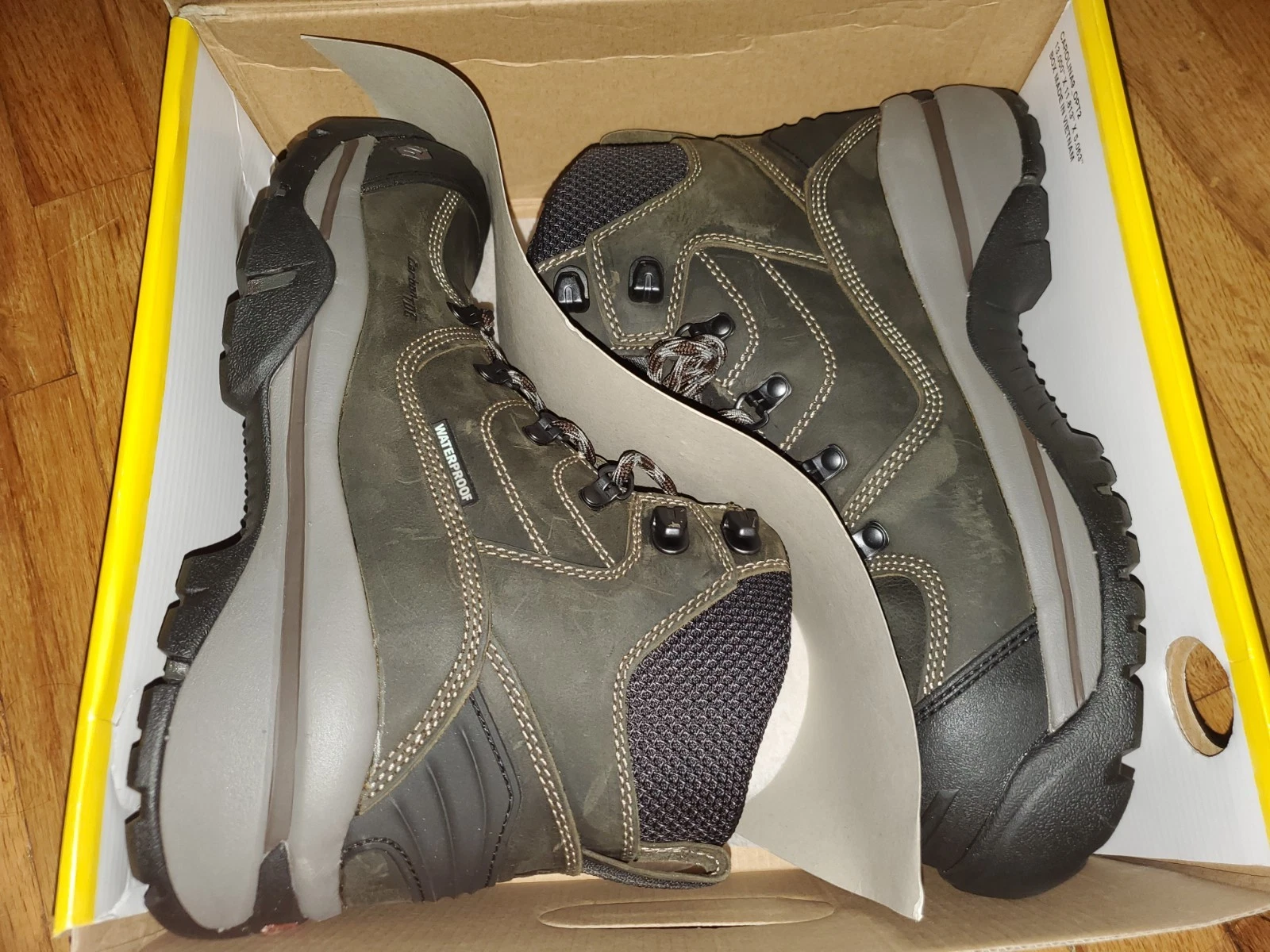 Carolina 6" Leather 4x4 Waterproof Carbon Safety Toe Hiker Work Boot US Men's 9D