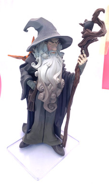 Weta Mini Epics Herr der Ringe Hobbit Figur Statue Gandalf der Graue 18 cm