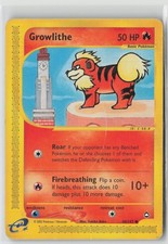 Growlithe 80 Aquapolis Pokemon DMG on eBay