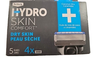 Schick HYDRO SKINCOMPORT 4×5 BLADES NEW SEALED