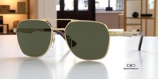PERSOL PO1004S 515 31 Gold Green 55 mm Unisex Sunglasses
