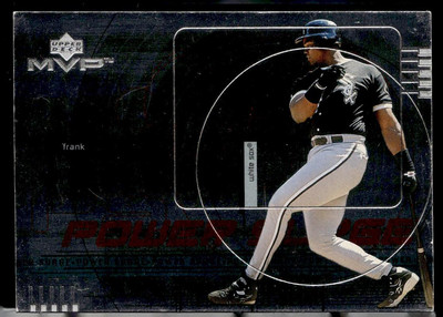 1999 Upper Deck MVP #P10 Frank Thomas Power Surge Chicago White Sox