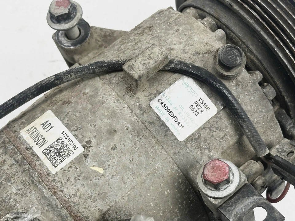 A/C Compressor VS14E 14-19 Kia Soul 14-18 FORTE 14-16 Hyundai Elantra 2.0 OEM - Image 3 of 4