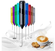 Simple Deluxe Electric Milk Frother Handheld Battery Operated Automatic