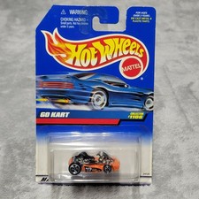 Hot Wheels 1999 Mainline Go Kart Orange Collector #1106 Diecast Car 24120 New