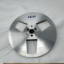 AKAI 7 Inch Aluminum Take Up Reel - Light Finish Issues on One Side