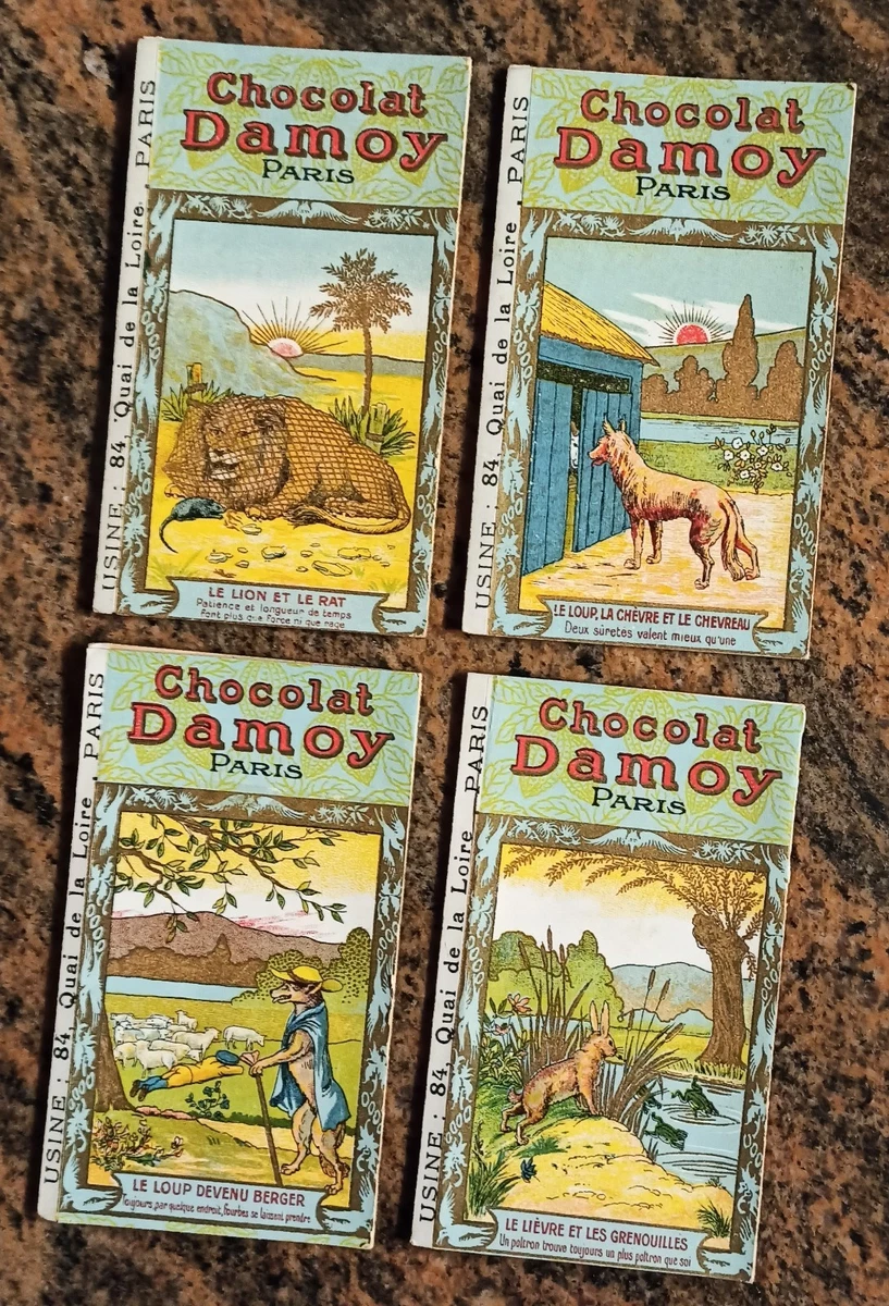 ANCIENNE PETITE BOÎTE en bois des Chocolats Révillon / Déco