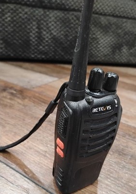 Retcvis Retc 15 H777 Portable Two Way Hand-Held Radio Walkie Talkie No Charger