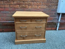 Next For Laura Ashley Garrat Honey Multi Drawer  Lamp Table