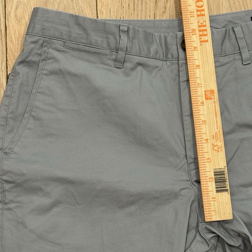 Bonobos Pants Mens 33x32 Slim Fit Chino Cotton Stretch Gray Canvas Office - Picture 4 of 8
