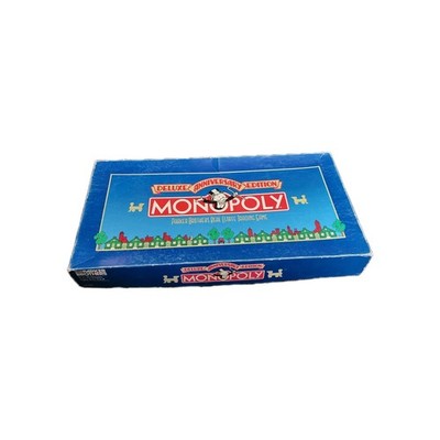 VINTAGE Monopoly Deluxe Anniversary Edition COMPLETE Parker Brothers 1985