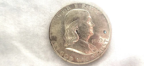 1949 D Franklin Half Dollar in BU Condition Full Bell