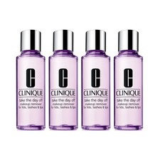 Lot 4 Clinique Take The Day Off Makeup Remover for Lids, Lashes,  Lips- 4.2 oz
