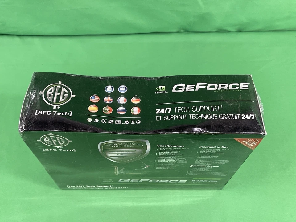 BFG Nvidia GeForce 8400 GS, 512MB DDR2, PCIe Graphics Card (BFGE84512GS64E) - Image 3 of 4