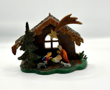 Vintage Miniature Plastic Christmas Nativity ...