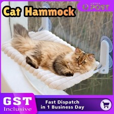Pet Cat Bed Window Perch Hammock Seat for Indoor Cats Foldable Winter Durable AU