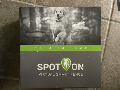 SpotOn Virtual Fence Dog Collar Large READ FIRST GENERATION! No App Support