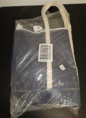 MARK & GRAHAM X STEELE WATERPROOF TOTE, XLarge, Navy, Made In The USA, NWOT