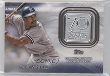 2021 Update Topps 70th Anniversary Manufactured Logo Dave Winfield Patch HOF 0w6