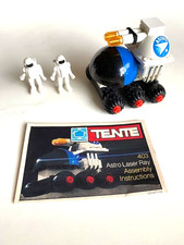 Tente 1979 Hasbro Set 403 Astro Laser Ray + 2 figurine rare, + pezzi extra, 140 totali