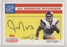 2003 Topps All American All American Auto Justin Fargas #AA-JF Auto 00jz