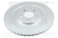 2X Bremsscheibe NK 319977 FüR Hyundai Ioniq NE CE Allrad KIA EV6 CV EV9 MV 100
