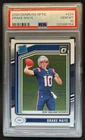 2024 Donruss Optic Drake Maye Rated Rookie #229 Patriots PSA 10