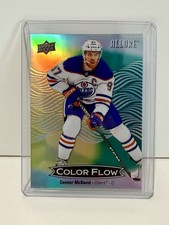 CONNOR McDAVID 2024-25 UPPER DECK ALLURE COLOR FLOW YELLOW-GREEN SP