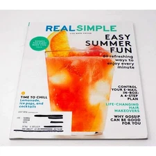 Real Simple Magazine  - Easy Summer Fun -July 2016
