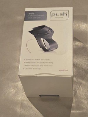 PUSH Ortho MetaGrip Thumb Brace CMC ORTHOSIS Right Hand Size 2 (7 3/4 -8 7/8'')
