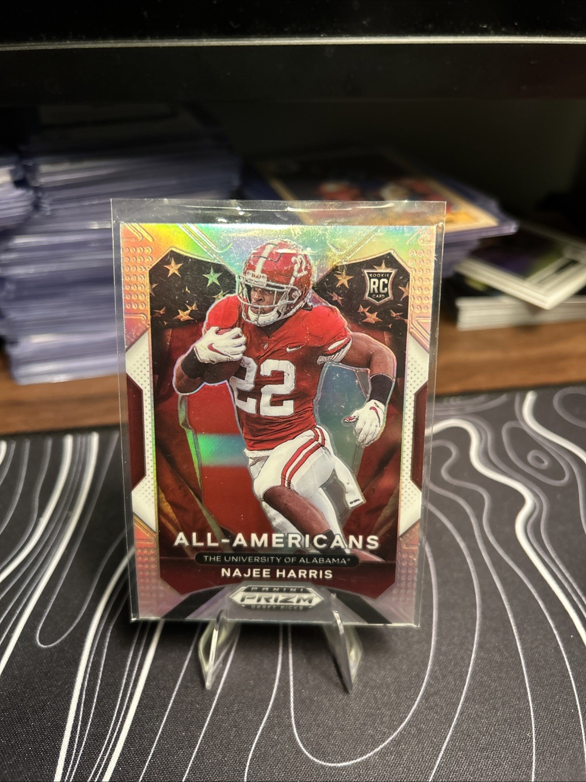 NAJEE HARRIS RC 🔥 SP 2021 Panini Prizm Draft Picks Silver All-Americans No.193