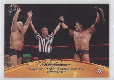 2015 Topps WWE Crowd Chants WOOOOOO! Evolution #5 Rookie RC 0t0
