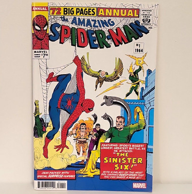 Marvel The Amazing Spider-Man Annual #1 (1964) The Sinister Six Spider-Man
