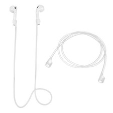 Magnetic Anti-Lost Straps 2Pcs Magnetic Soft Silicone Lanyard, Translucent